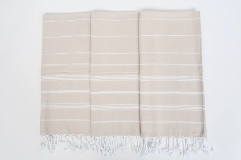 Kitchen Towel, 38x18 Cotton Striped Towel, Gift For Her, Bridal Shower Favor, Xmas Gifts, Turkish Hand Towel, Wedding Hand Made Gift, Wedding Gift - 7