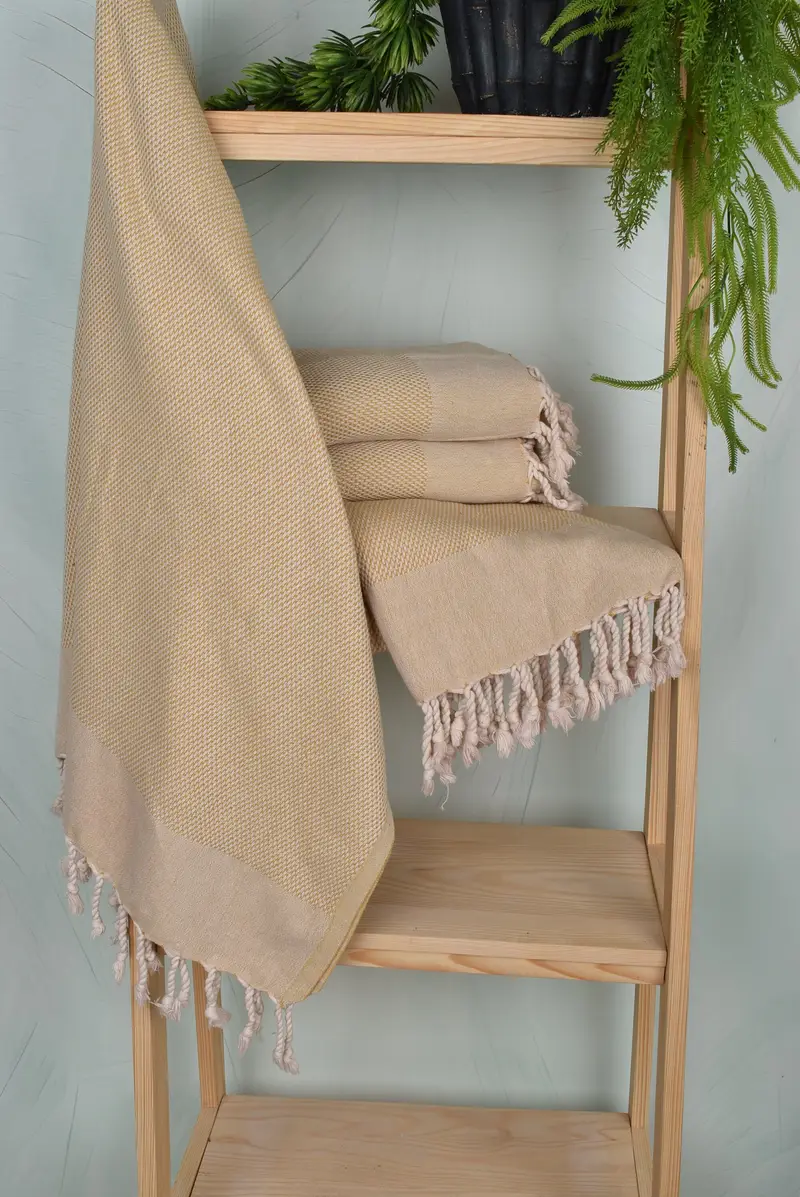 Summer Gift, 70x40 Cotton Geometric Towel, Bride Gift, Gift For Her, Personalized Beach Towel, Turkish Towel Bulk, Handwoven Turkish bath towel - 6