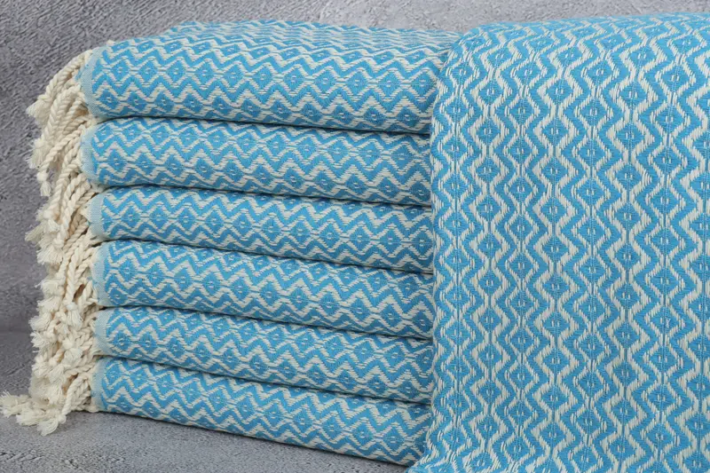Quick-dry peshtemal, Bachelorette Gifts, Bachelor Towel, 70x40 Cotton Diamond Towel, Best Wedding Gift, Bride Gift, Monogram Turkish Towel - 1