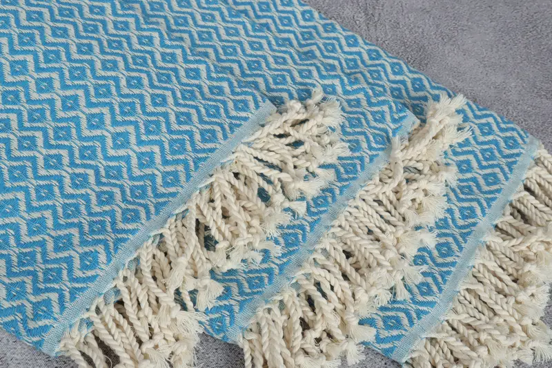 Quick-dry peshtemal, Bachelorette Gifts, Bachelor Towel, 70x40 Cotton Diamond Towel, Best Wedding Gift, Bride Gift, Monogram Turkish Towel - 5
