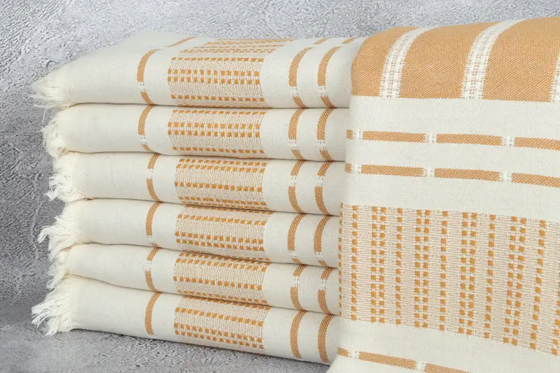 Home Decor Gifts, Lightweight towel, Turkish bath towel for spa, Spa Towel, 68x36 Cotton Striped Towel, Bachelor Party Gifts, Travel towel - 2
