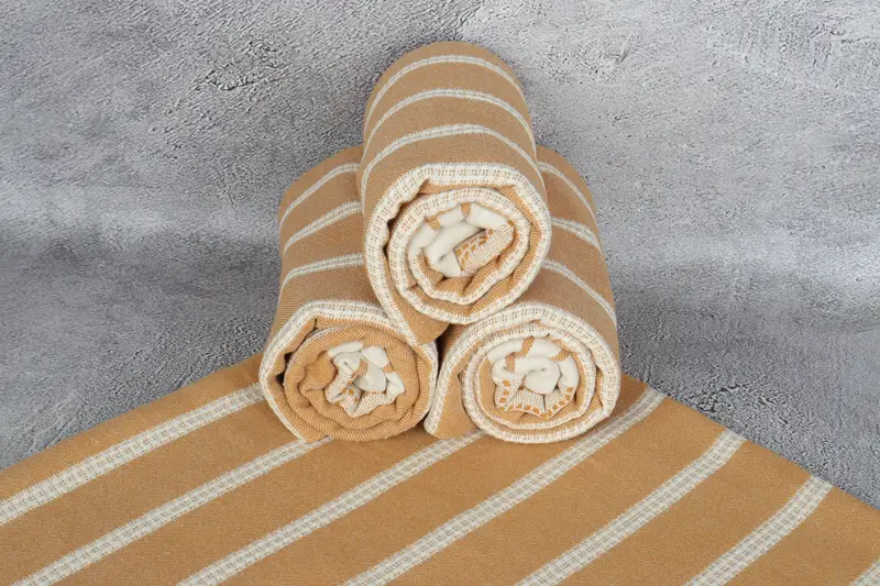 Home Decor Gifts, Lightweight towel, Turkish bath towel for spa, Spa Towel, 68x36 Cotton Striped Towel, Bachelor Party Gifts, Travel towel - 8