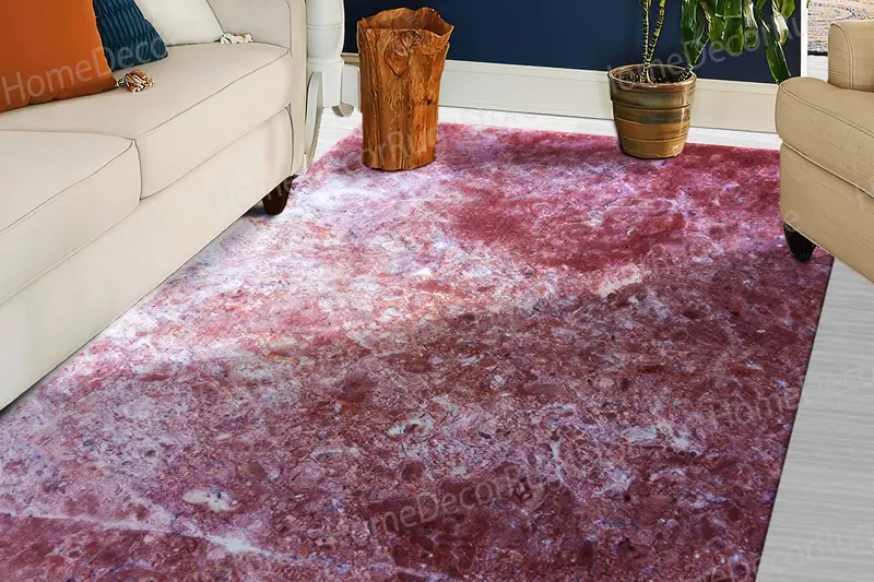 カラフルな大理石プリントラグ、現代的な豪華な大理石デザイン