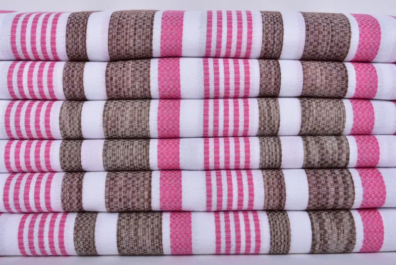 Custom Towel, Beach Theme Wedding Gift, Handmade Gift, Personalized Gift For Her, Bachelorette Party Gifts Bridesmaids, 70x40 Cotton Striped Towel - 2