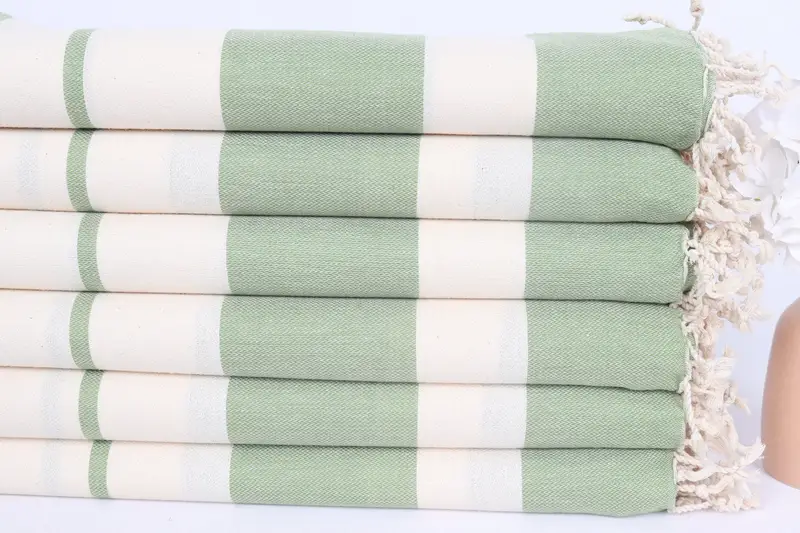 Soft organic Turkish peshtemal for luxury spa use, Spa Towel, Home Decor Gifts, Bath towel, 70x40 Cotton Striped Towel, Birthday Gift, Hammam towel - 3