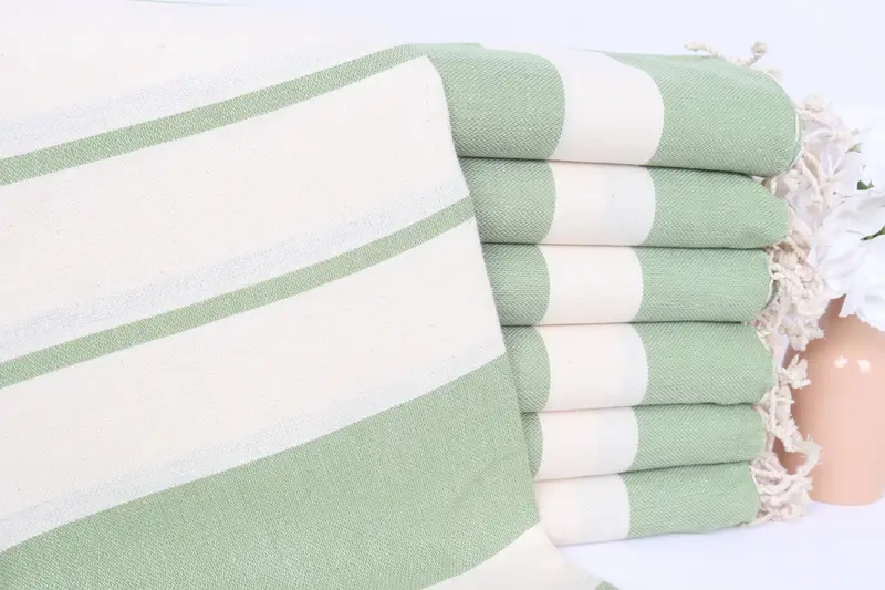 Soft organic Turkish peshtemal for luxury spa use, Spa Towel, Home Decor Gifts, Bath towel, 70x40 Cotton Striped Towel, Birthday Gift, Hammam towel - 1