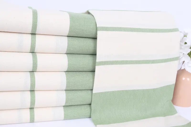 Soft organic Turkish peshtemal for luxury spa use, Spa Towel, Home Decor Gifts, Bath towel, 70x40 Cotton Striped Towel, Birthday Gift, Hammam towel - 2