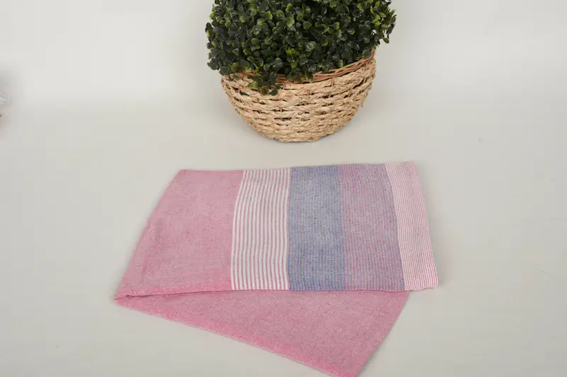 Handwoven organic Turkish towel for spa, Bridal Shower Gifts, Thin towel, Best Friend Gift, Spa Towel, Quick-dry towel, 70x40 Cotton Set of 10 Towel - 5