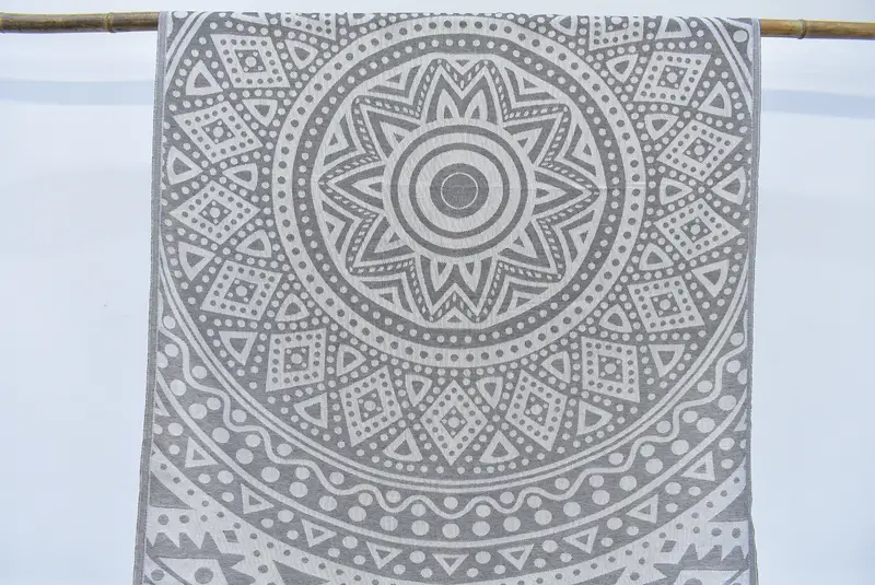 70x40 Pamuk Yuvarlak Desen Havlu, Türk Banyo Havlusu, Hamam Havlu ABD, Konuk Havlusu, Emici Türk Havlu, Doğum Günü Hediyesi, Gelin Duş Favors - 1