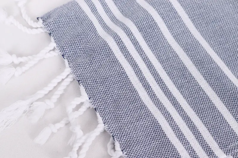 Monogram Hand Towel, Personalized Gift, Bridesmaid Gifts, House Warming Gift, 38x18 Cotton Striped Towel, Bachelorette Towel, Custom Name Towel - 7
