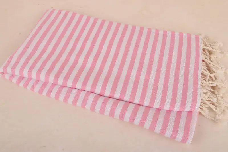 Beach Theme Wedding Gift, Absorbent Turkish towel, Beach Towel Bulk, 70x40 Cotton Striped Towel, Bachelorette Party Favor, Turkish bath towel - 8