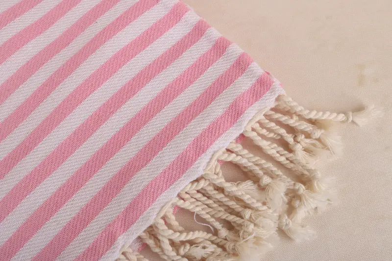 Beach Theme Wedding Gift, Absorbent Turkish towel, Beach Towel Bulk, 70x40 Cotton Striped Towel, Bachelorette Party Favor, Turkish bath towel - 4