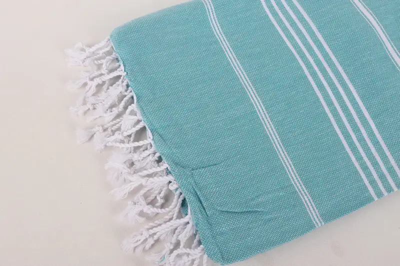 Valentines Day Gift For Him, Bridal Shower Favors, 70x40 Cotton Striped Towel, Luxury Beach Towel, Fouta towel, Bachelorette Party Gifts Bridesmaids - 7