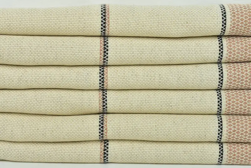 70x36 Linen Striped Towel, Organic towel, Summer Towel, Wedding Hand Made Gift, Bachelor Gifts, Guest Towel, Monogrammed Beach Towel, Bridal Gifts - 2