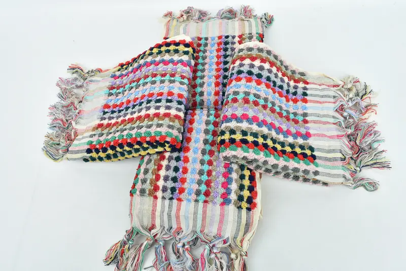 Spa Hediyesi, Bachelor Havlu, Kişiselleştirilmiş El Havlusu, Düğün Favorları, 40x20 Pamuk Pom Pom Havlu, Monogramlanmış Türk Havlu, Türk Çay Havlusu - 7