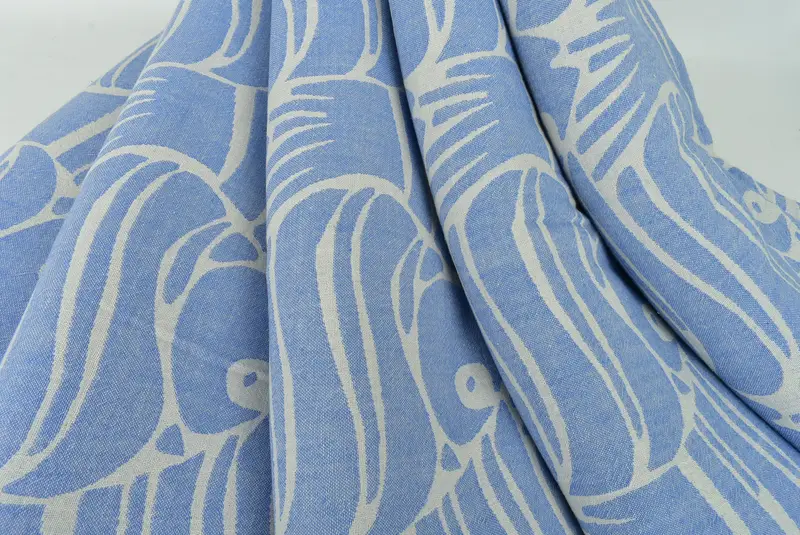 Turkish Bedspread, Woven Throw Blanket, Housewarming Gift, 70x60 Cotton Fish Design Towel, Personalized Gift For Her, Boho Throw Blankets - 7