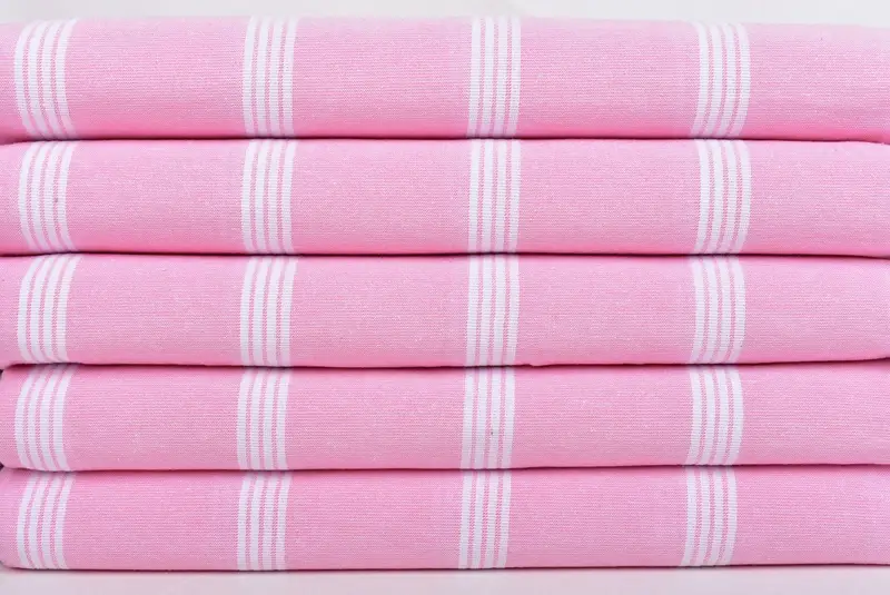 Best Friend Gift, Thin and lightweight Turkish peshtemal, Gift For Her, Scarf Towel, Home Decor Towel, 70x30 Cotton Striped Towel, Embroidered Towel - 2