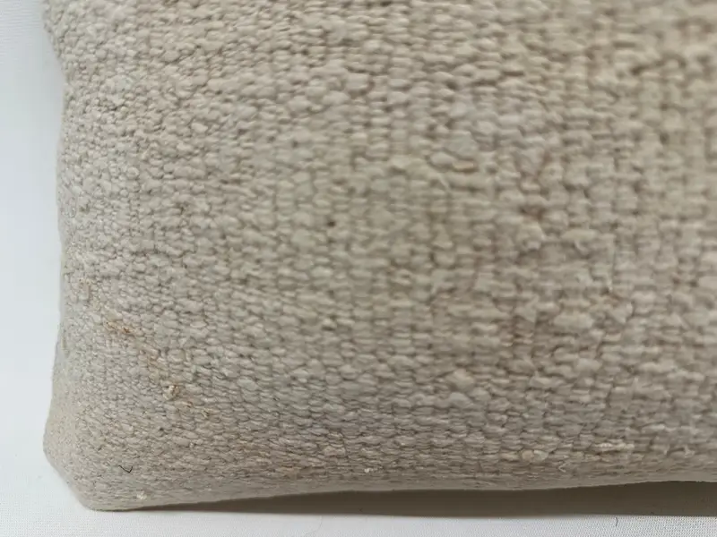 Kissenbedeckung, anatolische Kissenbedeckung, türkisches Kissen, 12 x 20 weiße Kissenbedeckung, einzigartiges Kissen, Boho -Kissenscheinabdeckung, Kissen für Couch - 2