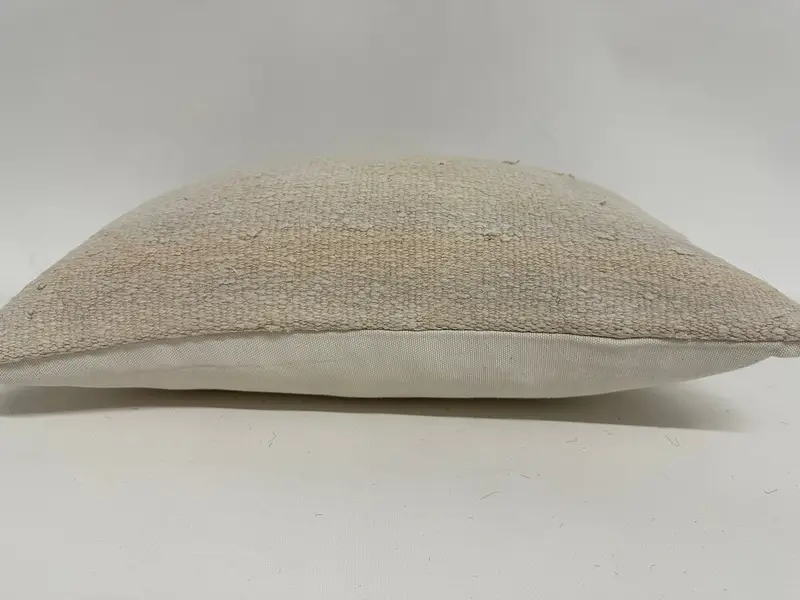 Kissenbedeckung, anatolische Kissenbedeckung, türkisches Kissen, 12 x 20 weiße Kissenbedeckung, einzigartiges Kissen, Boho -Kissenscheinabdeckung, Kissen für Couch - 5