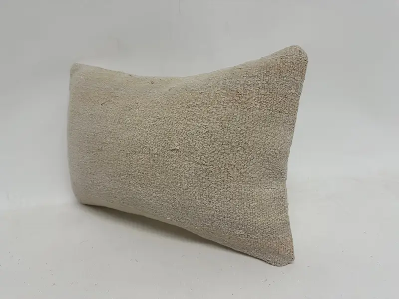 Kissenbedeckung, anatolische Kissenbedeckung, türkisches Kissen, 12 x 20 weiße Kissenbedeckung, einzigartiges Kissen, Boho -Kissenscheinabdeckung, Kissen für Couch - 4