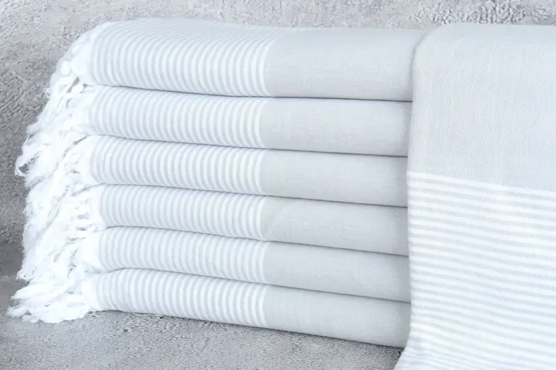 Personalize Gift, 80x36 Cotton Striped Towel, Beach Towel Bulk, Gift For Her, Gym Towel, Gift For Him, Custom Wedding Gifts, Decorative Towel - 1