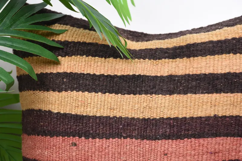 Boho Chic Pillow Cover, Pillow for Couch, 14x14 Beige Pillow Sham, Vintage Pillow, Pillow Cover, Boho Pillow Sham Cover, Boho Throw Cushion Cover - 2