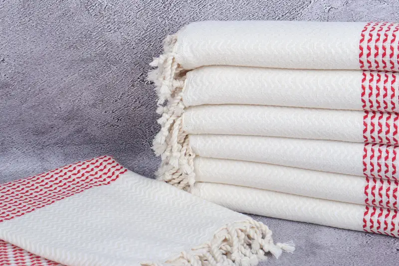 Christmas Favors, Lightweight towel, 76x40 Cotton Diamond Towel, Guest Towel, Handmade Gift, Beach Towel Bulk, Bridesmaid Gifts, Bachelorette Towel - 2