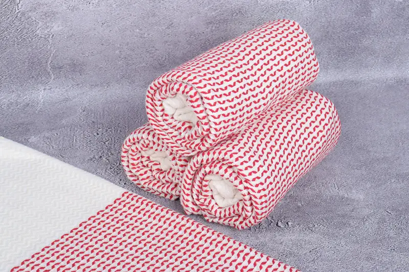 Christmas Favors, Lightweight towel, 76x40 Cotton Diamond Towel, Guest Towel, Handmade Gift, Beach Towel Bulk, Bridesmaid Gifts, Bachelorette Towel - 8