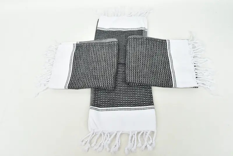 Best Friend Christmas Gift, 32x16 Cotton Striped Towel, Turkish Towel Hand Towel, Organic Towel, Kitchen Towel, Monogrammed Hand Towel, Gift For Her - 6