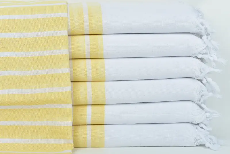 Hammam Towel USA, Wedding For Favor, Custom Beach Towel, 70x40 Cotton Striped Towel, Best Friend Gift, Girl Trip Party Favor, Turkish Towel USA - 1