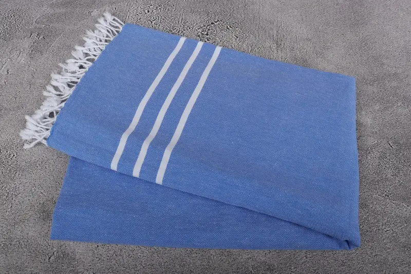 Bridesmaid Gift, Mother Of The Groom Gift, Monogram Beach Towel, 70x40 Cotton Striped Towel, Housewarming Gift, Soft and absorbent Turkish towel - 6