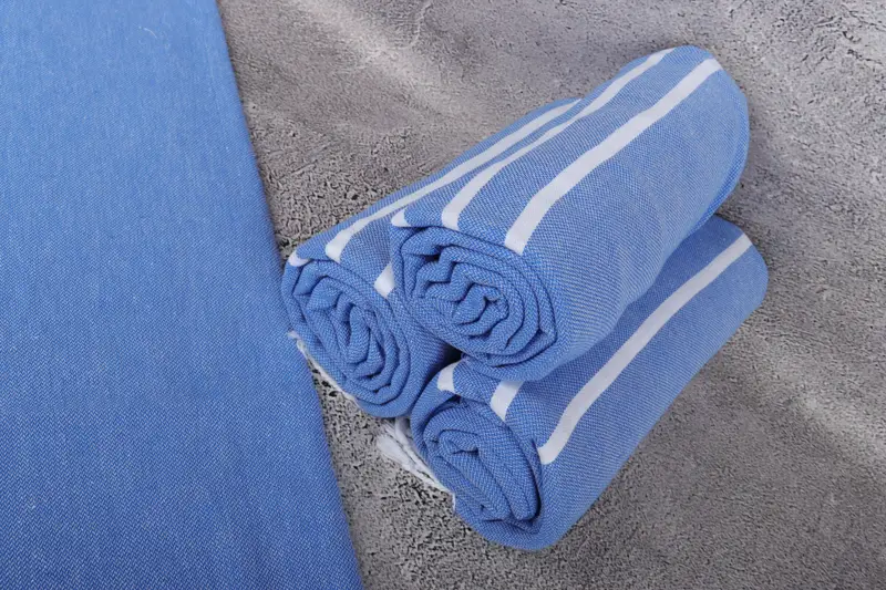Bridesmaid Gift, Mother Of The Groom Gift, Monogram Beach Towel, 70x40 Cotton Striped Towel, Housewarming Gift, Soft and absorbent Turkish towel - 8