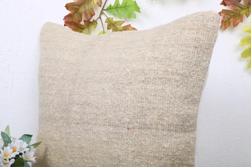 Pastel Cushion Case, Boho Pillow, Interior Designer Pillow, Pillow for Couch, 18x18 Beige Pillow Sham, Cushion, Seat Cushion Cover - 5