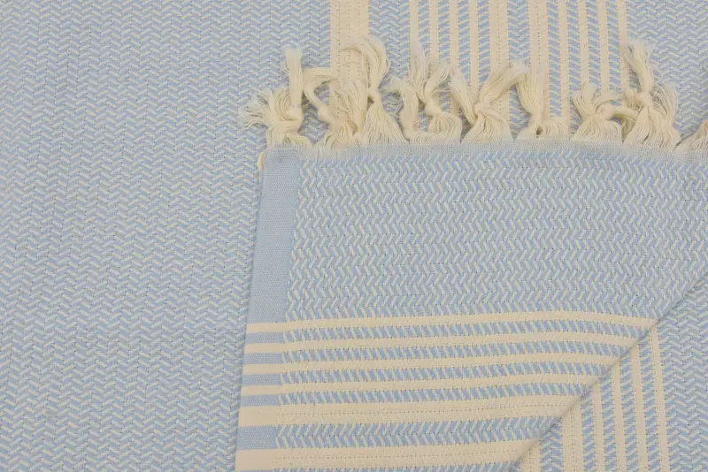 Merry Christmas Gifts, Custom Beach Towel, Large Turkish Towel, Thin and lightweight Turkish peshtemal, Summer Gift, 70x40 Cotton Striped Towel - 7