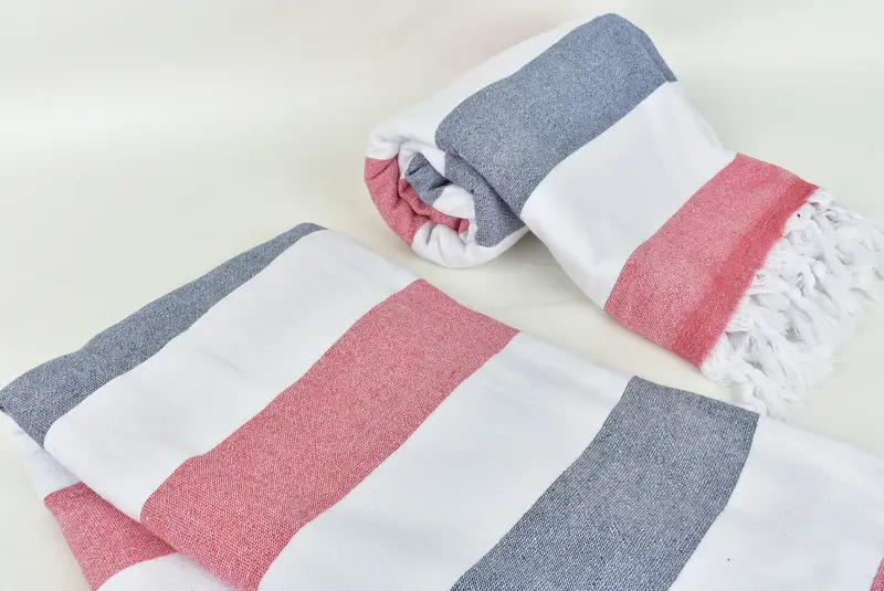 Scarf Towel, Personalized Wedding Gift For Couple, 64x36 Cotton Striped Terry Towel, Personalized Bridesmaid Gift, Turkish bath towel, Turkish towel - 7