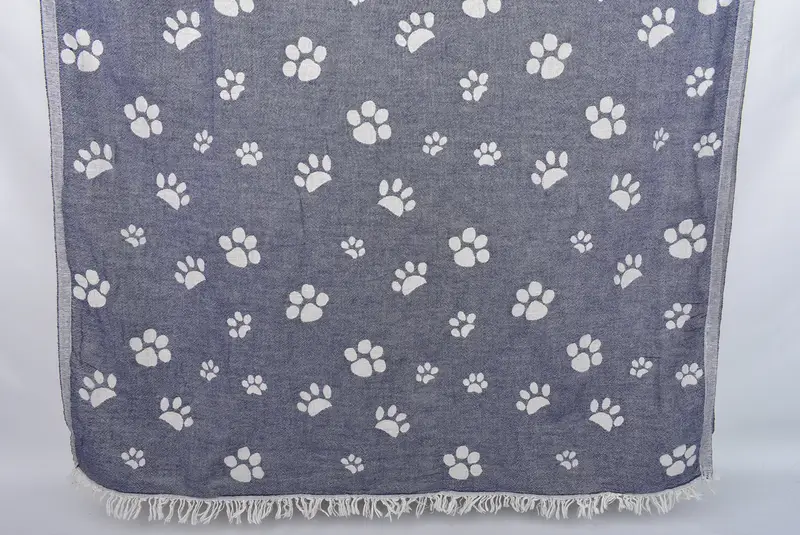Regalos de despedida de soltera, toalla delgada, regalo de Navidad al mejor amigo, toalla de diseño de patas de algodón 70x36, regalos personalizados, regalo de boda con tema de playa - 1