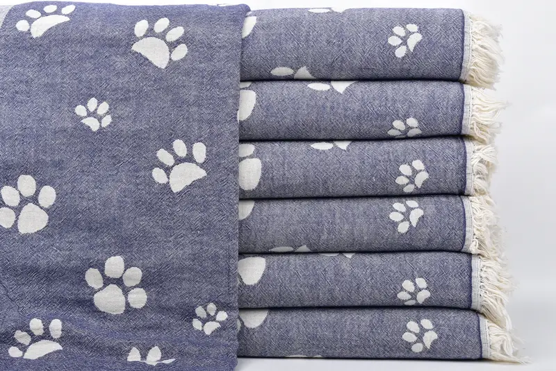 Regalos de despedida de soltera, toalla delgada, regalo de Navidad al mejor amigo, toalla de diseño de patas de algodón 70x36, regalos personalizados, regalo de boda con tema de playa - 2