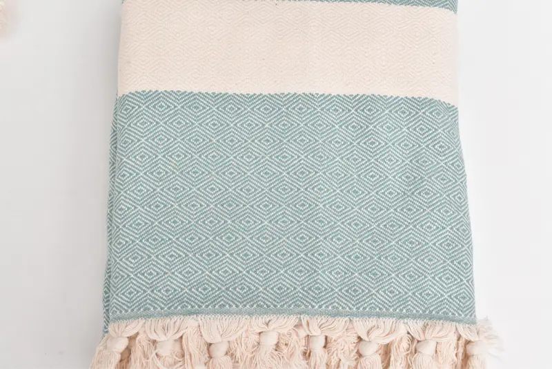 Custom Blanket, 92x80 Cotton Diamond Towel, Personalized Gifts, Halloween Blanket, Welcome Wedding Gift, Bridal Shower Gift, Gift For The Home Decor - 4