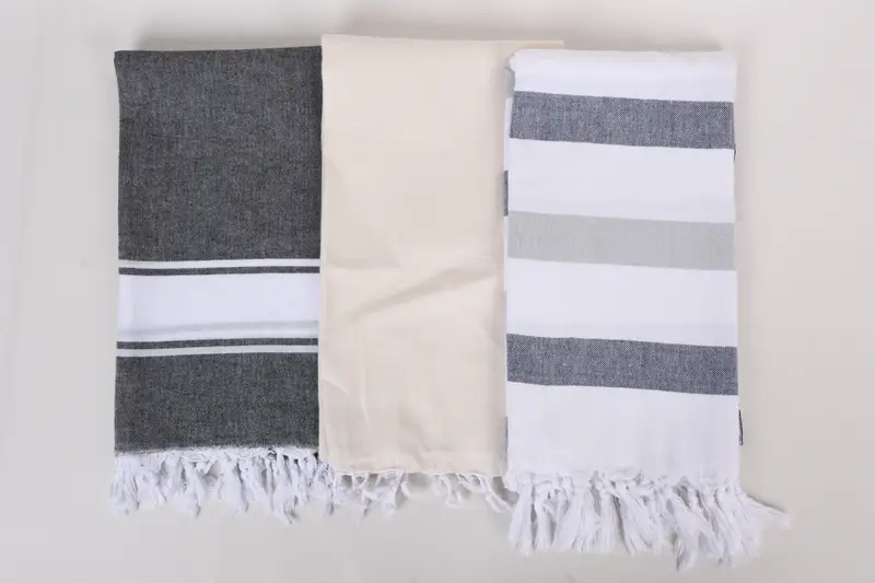 Antibacterial Turkish peshtemal towel, Personalized Towel, Personalized Gift, 70x40 Cotton Set of 8 Towel, Boyfriend Christmas Gift, Bachelor Gifts - 7