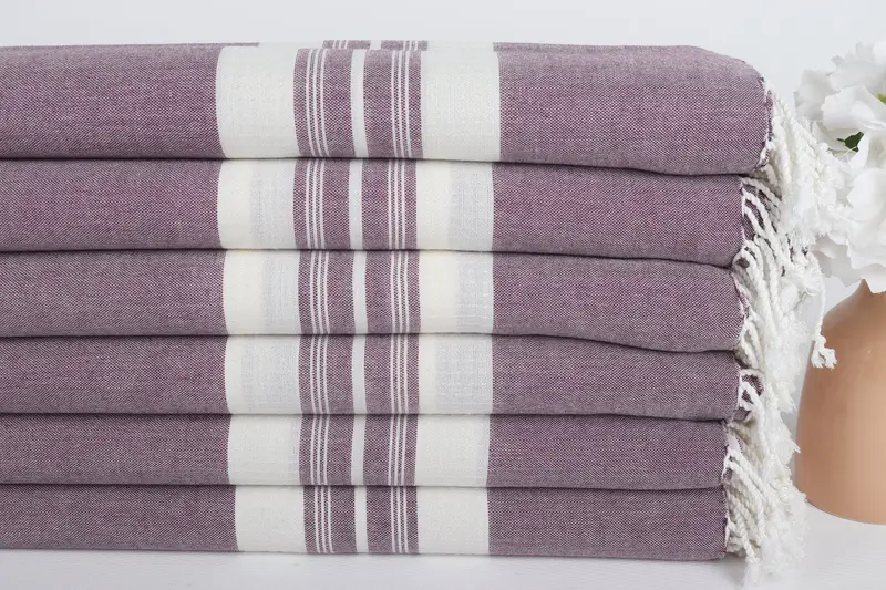 Valentinstag Geschenk, handgefertigtes türkisches Hammam -Handtuch, Luxushandtuch, Brautduschengeschenk, 60x38 Baumwollstreifenhandtuch, Sticktuch, handgefertigtes Geschenk - 3