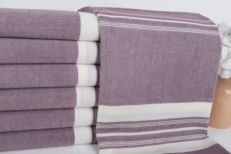 Valentinstag Geschenk, handgefertigtes türkisches Hammam -Handtuch, Luxushandtuch, Brautduschengeschenk, 60x38 Baumwollstreifenhandtuch, Sticktuch, handgefertigtes Geschenk - 2