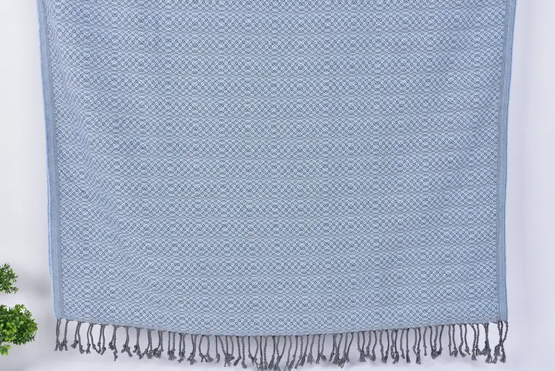 Gift For Her, Turkish towel, Best Friend Gift Ideas, Large Turkish Towel, 70x40 Cotton Geometric Towel, Turkish towel bulk order for wedding gifts - 7