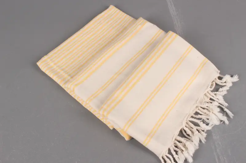 70x36 Cotton Striped Towel, Towel With Name, Memorial Gift, Embroidered Turkish Towel, Turkish Towel Beach, Personalized Towel, Sand-resistant towel - 7