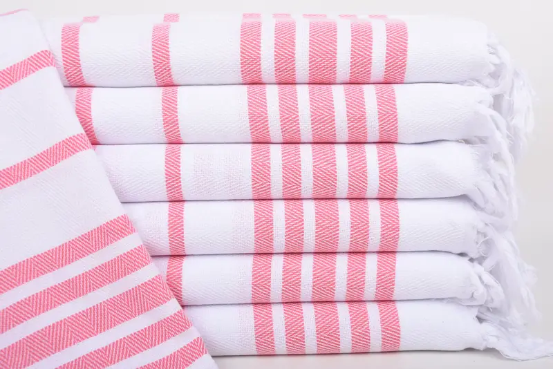 Personalized Dish Towel, Monogram Kitchen Towel, Customized Turkish Towel, 36x24 Cotton Herringbone Towel, Monogram Dish Towel, Turkish Hand Towel - 1