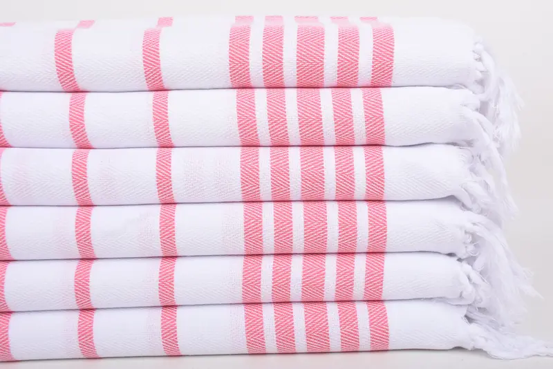 Personalized Dish Towel, Monogram Kitchen Towel, Customized Turkish Towel, 36x24 Cotton Herringbone Towel, Monogram Dish Towel, Turkish Hand Towel - 3