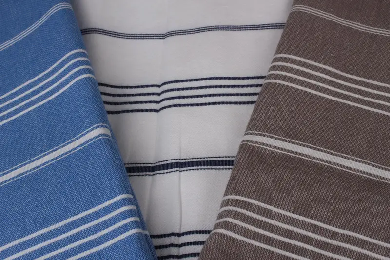 Bridesmaid Gifts, Beach Wedding Favor, Bedspread, 88x60 Cotton Striped Towel, Wedding Gift, Throw Blanket Couch, Bachelorette Party Gifts For Bride - 3