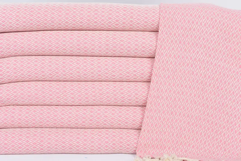 Custom Hand Towel, Boyfriend Gift, Personalized Bridesmaid Gift, Bathroom Towels, Guest Towel, Turkish Towel Hand Towel, 40x20 Cotton Diamond Towel - 2