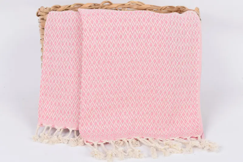 Custom Hand Towel, Boyfriend Gift, Personalized Bridesmaid Gift, Bathroom Towels, Guest Towel, Turkish Towel Hand Towel, 40x20 Cotton Diamond Towel - 5