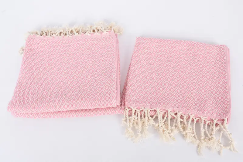 Custom Hand Towel, Boyfriend Gift, Personalized Bridesmaid Gift, Bathroom Towels, Guest Towel, Turkish Towel Hand Towel, 40x20 Cotton Diamond Towel - 7