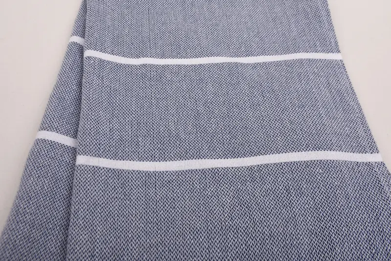 Monogramm Handtuch, 38x18 Baumwollstreifenhandtuch, monogrammiertes Handtuch, Handtücher mit Handgröße, Brautduschengeschenk, Freundesgeschenk, Hochzeitsgeschenk - 4